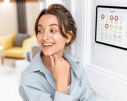 Lichtsteuerung per Touch-Panel